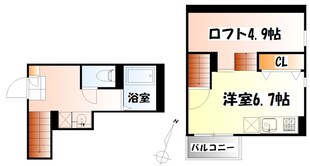 RIZEST長町Ⅱの物件間取画像